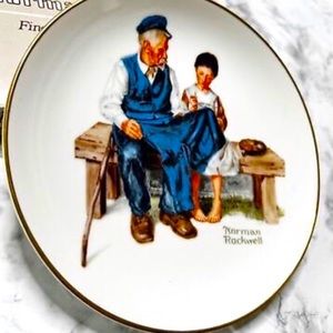 Norman Rockwell Collectors Plate 1984